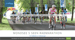 Desktop Screenshot of mondsee-radmarathon.com